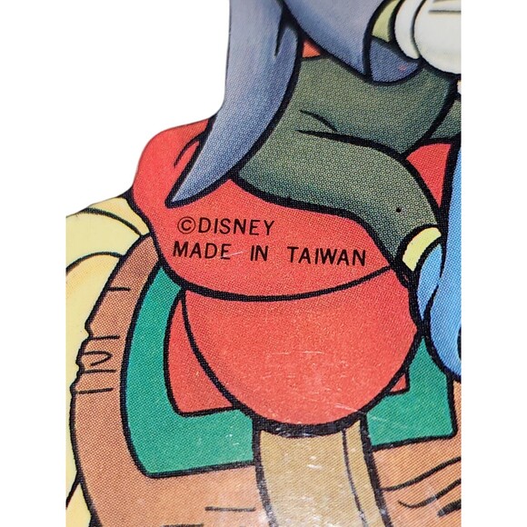 Disney Vintage Pair Of Minnie Mouse & Jiminy Cricket Christmas Ornaments - Picture 5 of 9